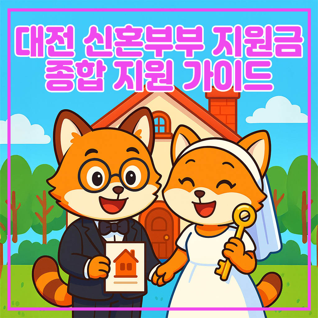 대전 신혼부부 지원금 대표 이미지