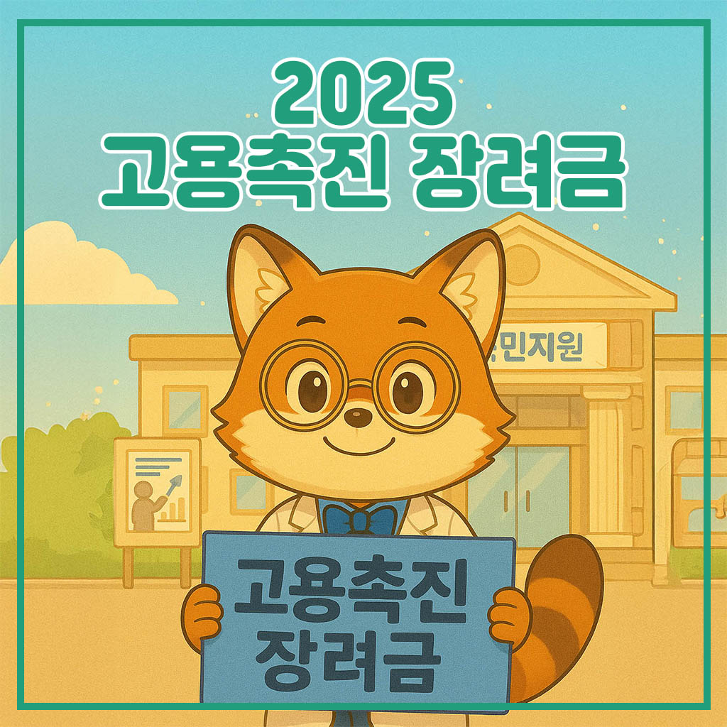 2025 고용촉진장려금