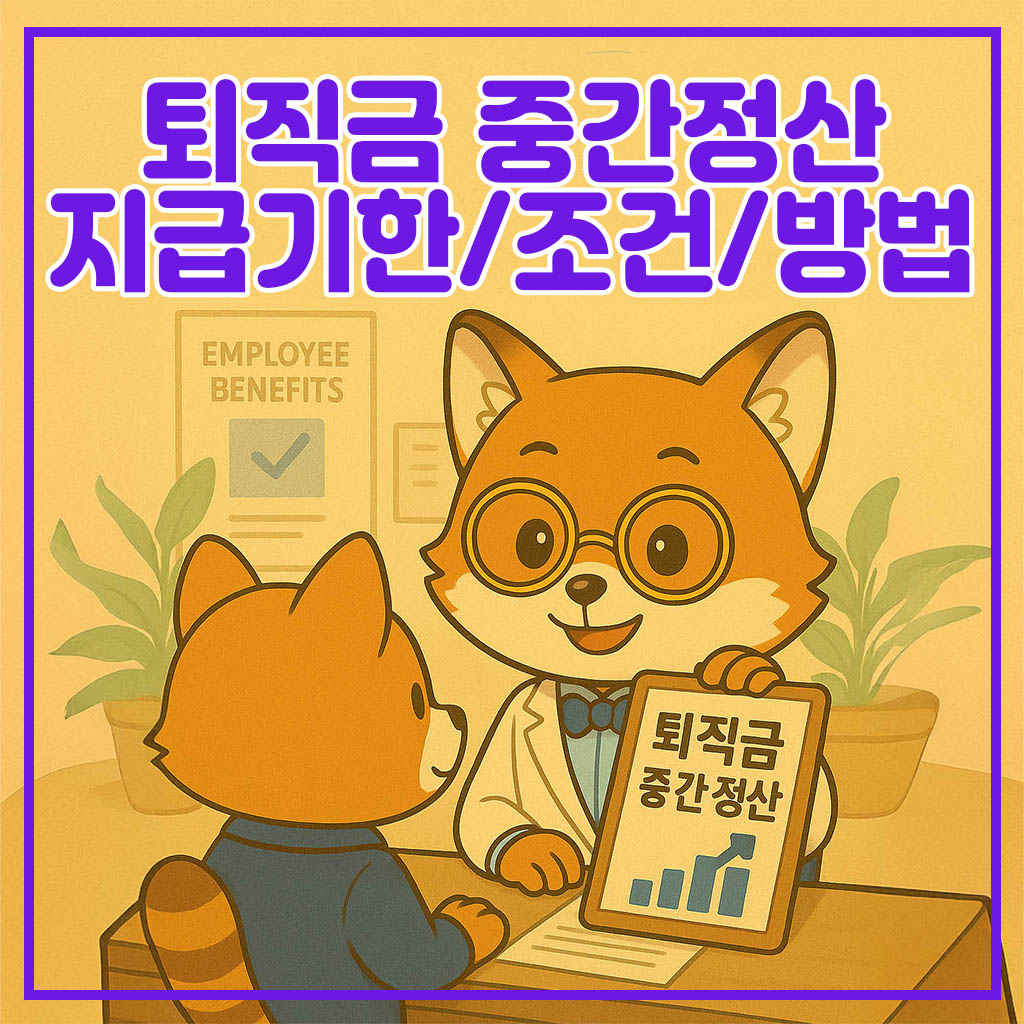퇴직금 중간정산