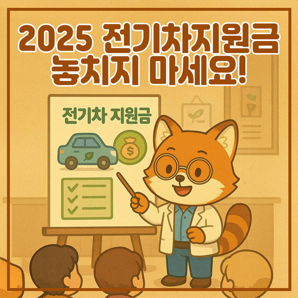 2025 전기차 지원금 및 보조금 총정리
