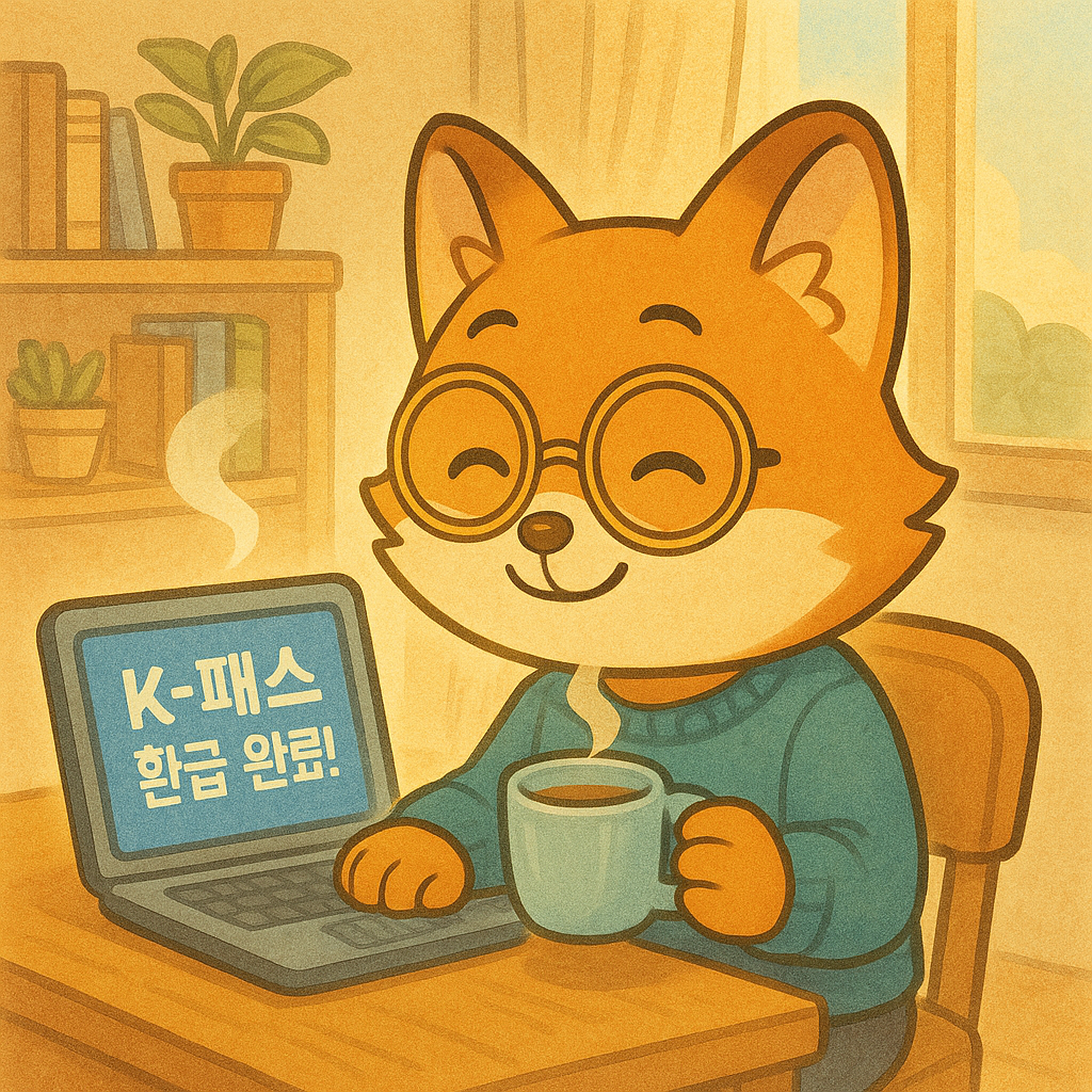 k패스 환급 완료