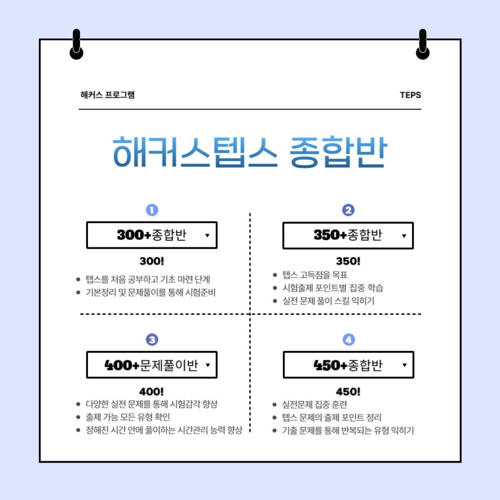 해케스텝스 프로그램, 과정소개